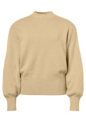 Damski sweter Goldbergh Nicoletta Long Sleeve Knit Swe Caramello