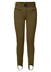 Damskie spodnie slim fit Goldbergh Paris Ski Pants Dark Olive