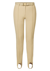 Damskie spodnie slim fit Goldbergh Fay Ski Pants Caramello
