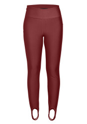 Damskie spodnie slim fit Goldbergh Sandy Ski Pants Vino Rosso