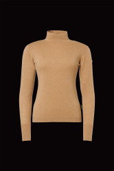 Damski sweter Goldbergh Venere Long Sleeve Knit Sweater Caramello