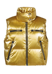 Damska zimowa kamizelka Goldbergh Éclat Bodywarmer Rich Gold