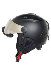 Kask narciarski ze złotym wizjerem Goldbergh Glam Helmet Visor Black