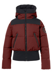 Damska kurtka narciarska Goldbergh Village Ski Jacket Vino Rosso