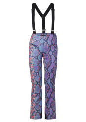 Damskie spodnie Goldbergh Elena Ski Pants Snake Turchese