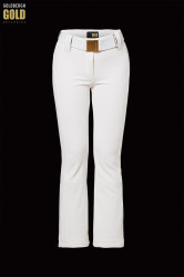 Damskie spodnie narciarskie Goldbergh Pippa Gold Ski Pants Cream