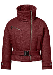 Damska kurtka narciarska Goldbergh Maya Ski Jacket Vino Rosso