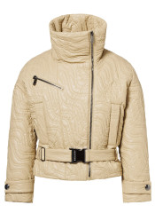 Damska kurtka narciarska Goldbergh Maya Ski Jacket Caramello