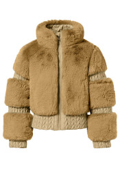 Damska kurtka Goldbergh Furry Ski Jacket Caramello