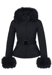 Damska kurtka Goldbergh Giselle Ski Jacket Faux Black
