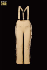 Damskie spodnie narciarskie Goldbergh Cowboy Ski Pants Caramello