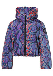 Damska kurtka Goldbergh Lucinda Ski Jacket Snake Turchese