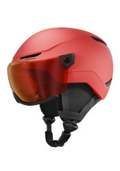 Kask narciarski dziecięcy Atomic REVENT VISOR JR Red