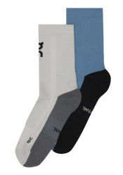 Skarpetki damskie On Running Trail Sock High 2P, Glacier/Dust