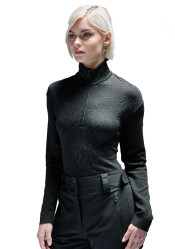 Sweter damski Newland N4 6836/0015 Lady Half Zip Black