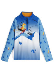 Spyder 38Y013501-CTT International Bluza dziecięca z zamkiem 1/2, kobaltowa T-Rex