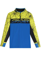 Spyder 38C013501-LIM Ryder 1/2 Zip Bluza dziecięca, limonkowa