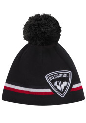 Czapka męska Rossignol-ROOSTER POMPON-BLACK