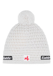 Czapka Eisbär-Trail Pompon MÜ SA-biała