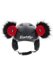 Miś Eisbär-Teddy Ears-schwarz-rot