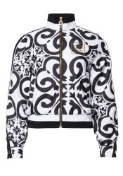 Bluza damska Goldbergh Solara track jacket Black/White