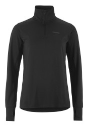 Koszulka damska z golfem Craft 1916681-999200 W Flow HZ LS