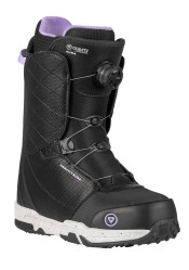 Buty snowboardowe Gravity Aura Atop w kolorze czarnym