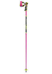 Kije zjazdowe Leki Venom SL 3D, neonpink-black-neonyellow