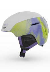 Mata na kask narciarski Giro Neo Jr. w kolorze białym/zielonym