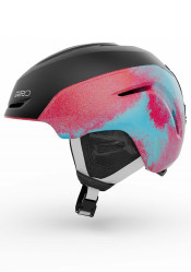 Mata na kask narciarski Giro Neo Jr. w kolorze czarnym/wielokolorowym