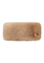 Opaska na głowę - Barts Fur Headband Jasnobrązowa