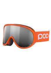 Gogle narciarskie dziecięce POC POCito Retina Fluorescent Orange/Partly Sunny Silver