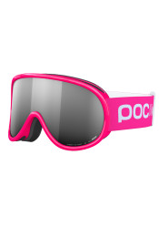Gogle narciarskie dziecięce POC POCito Retina Fluorescent Pink/Partly Sunny Silver