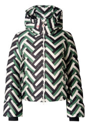 Kurtka damska - Perfect Moment Polar Flare Ski Jacket III Waffle Print – Green