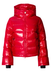 Kurtka puchowa damska - Perfect Moment Polar Flare Ski Jacket III Red