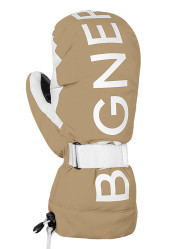 Rękawiczki damskie Bogner Orella 770 - Jasny Migdał