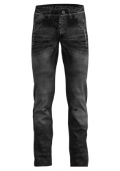 Męskie spodnie Crazy Pant Super Man Print Dark Jeans