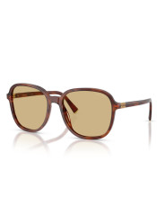 Okulary przeciwsłoneczne Miu Miu MU B01S 26E10R58 Striped Tobacco/Yellow