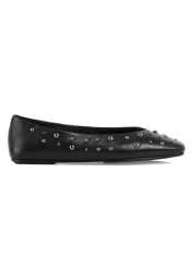 Baleriny damskie skórzane Marc Cain AC SF.01 L06 Flats Black 900