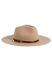 Marc Cain AC H1.05 Z08 Hat Warm Taupe New 619