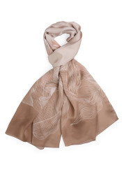 Szalik Marc Cain AC B4.15 Z13 Szalik Warm Taupe Nowy 619