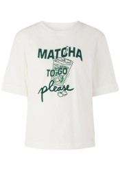 Marc Cain AS 48.25 J37 T-Shirt Off-White 110