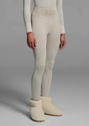 Legginsy damskie Cordova Base Layer Bottom Ecru