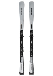 Narty zjazdowe Salomon PS/MAX 12 + I12 GW Silv/Bl