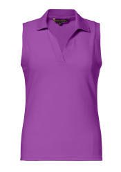 Goldbergh Caroline Sleeveless Polo Top Viola