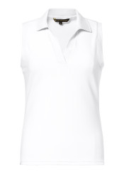 Goldbergh Caroline Sleeveless Polo Top White