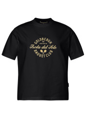 Damski T-shirt Goldbergh Aurelia Short Sleeve Top Black
