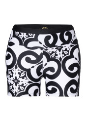 Damskie spodenki kąpielowe Goldbergh Lena Swim Short Black/White