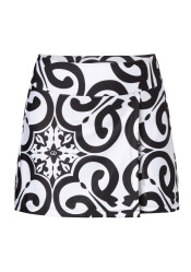 Goldbergh Luminosa Skirt Black/White