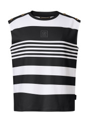 Goldbergh Mimi Sleeveless Top Black/White